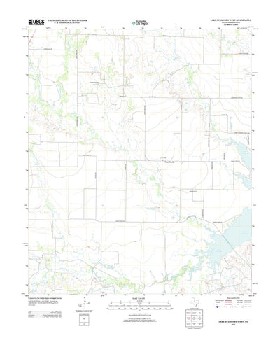 Lake Stamford West, TX (2013, 24000-Scale) Preview 1