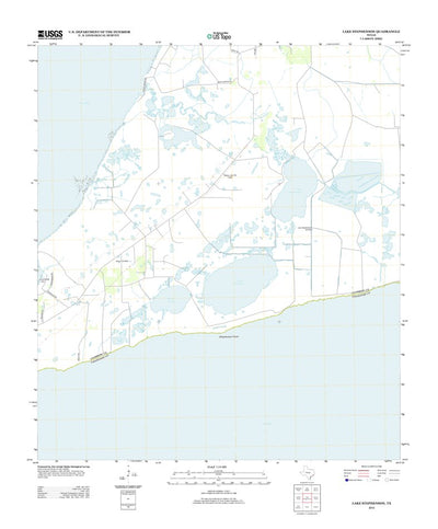 Lake Stephenson, TX (2013, 24000-Scale) Preview 1