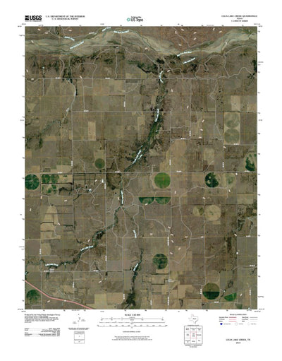 Lelia Lake Creek, TX (2010, 24000-Scale) Preview 1