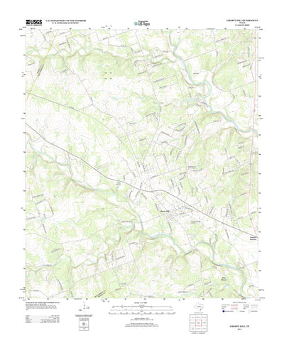 Liberty Hill, TX (2013, 24000-Scale) Preview 1