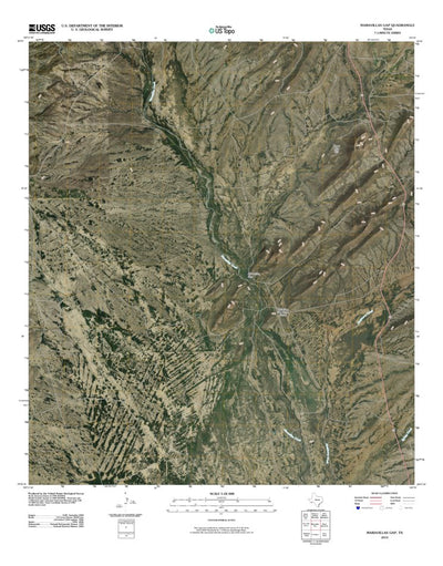 Maravillas Gap, TX (2010, 24000-Scale) Preview 1