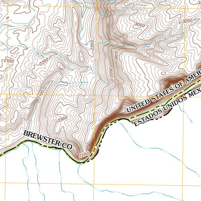 Mariscal Mountain Oe S, TX (2012, 24000-Scale) Preview 3