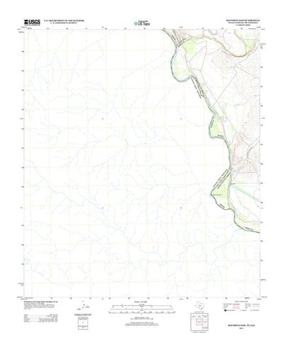 Maverick Dam, TX (2013, 24000-Scale) Preview 1
