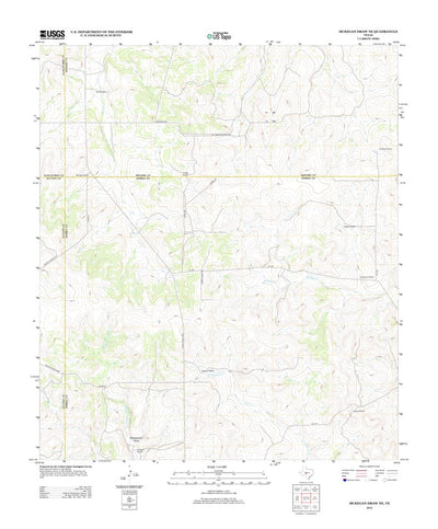 Mckegan Draw NE, TX (2012, 24000-Scale) Preview 1