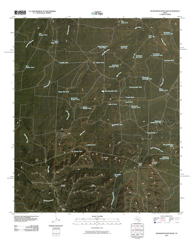 Mcwhorter Mountain, TX (2010, 24000-Scale) Preview 1