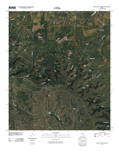 Millican Mountains, TX (2010, 24000-Scale) Preview 1