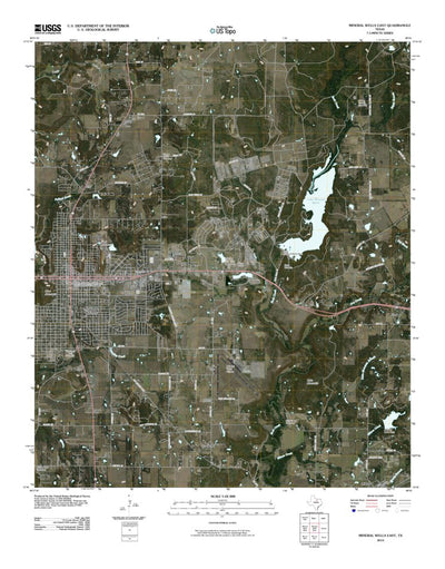 Mineral Wells East, TX (2010, 24000-Scale) Preview 1