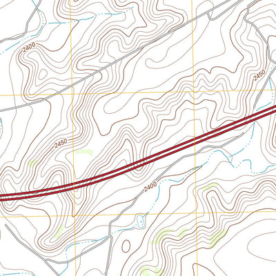Mitchell Canyon NE, TX (2012, 24000-Scale) Preview 2