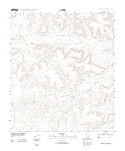 Mitchell Draw, TX (2012, 24000-Scale) Preview 1