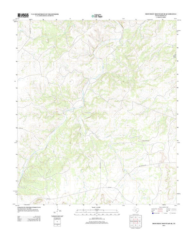 Monument Mountain SE, TX (2012, 24000-Scale) Preview 1