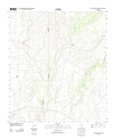Mud Creek North, TX (2012, 24000-Scale) Preview 1