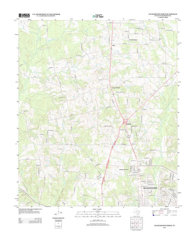 Nacogdoches North, TX (2013, 24000-Scale) Preview 1