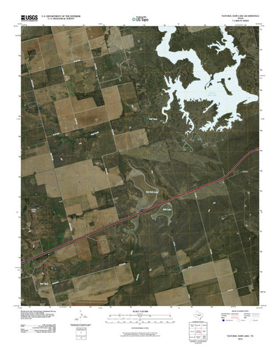 Natural Dam Lake, TX (2010, 24000-Scale) Preview 1