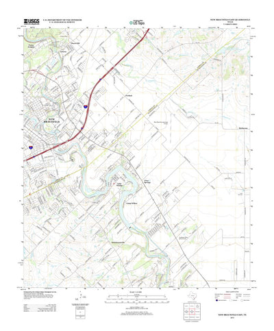New Braunfels East, TX (2013, 24000-Scale) Preview 1