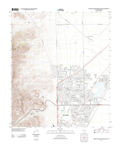 North Franklin Mountain, TX (2012, 24000-Scale) Preview 1