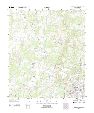 Northwest Palestine, TX (2013, 24000-Scale) Preview 1