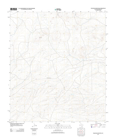 Oak Hills South, TX (2012, 24000-Scale) Preview 1