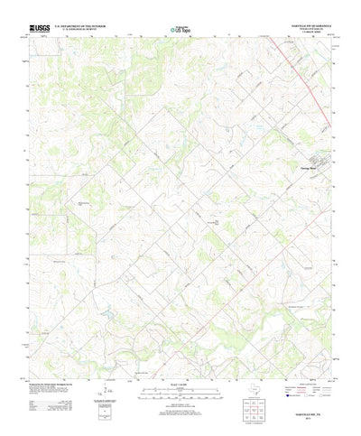 Oakville SW, TX (2013, 24000-Scale) Preview 1