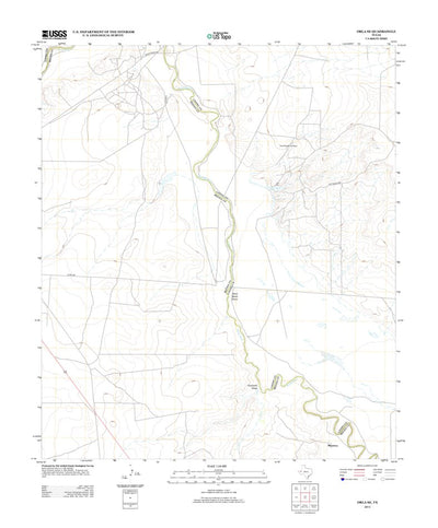 Orla SE, TX (2013, 24000-Scale) Preview 1