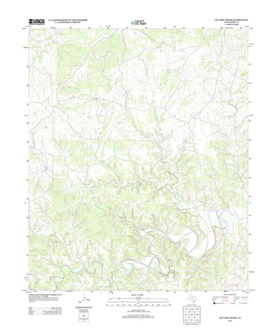 Ox Yoke Creek, TX (2012, 24000-Scale) Preview 1