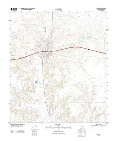 Ozona, TX (2012, 24000-Scale) Preview 1