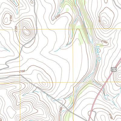 Paint Rock Spring, TX (2012, 24000-Scale) Preview 2