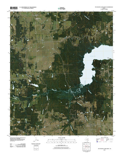 Pat Mayse Lake West, TX (2011, 24000-Scale) Preview 1