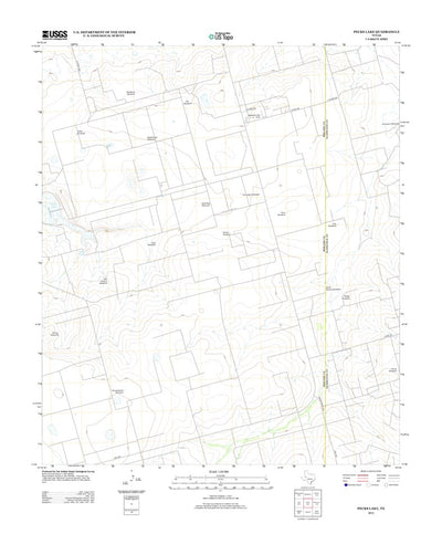 Pecks Lake, TX (2012, 24000-Scale) Preview 1