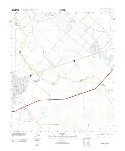 Pecos East, TX (2012, 24000-Scale) Preview 1