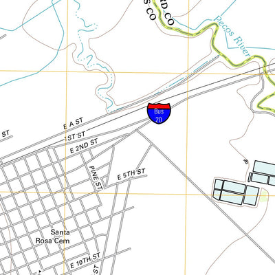 Pecos East, TX (2012, 24000-Scale) Preview 3