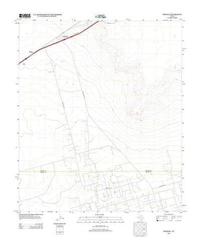 Penwell, TX (2012, 24000-Scale) Preview 1