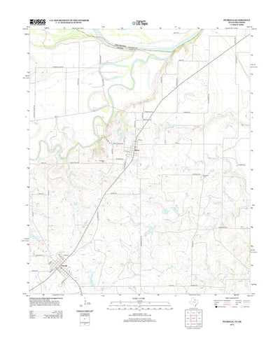 Petrolia, TX-OK (2012, 24000-Scale) Preview 1