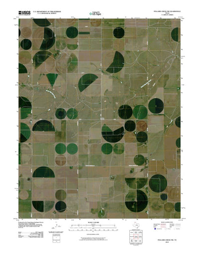 Pollard Creek NW, TX (2010, 24000-Scale) Preview 1