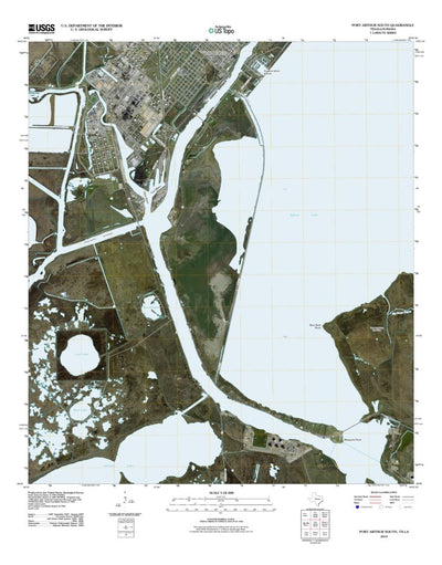Port Arthur South, TX-LA (2010, 24000-Scale) Preview 1