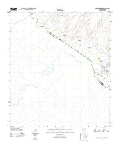 Presidio West, TX (2012, 24000-Scale) Preview 1