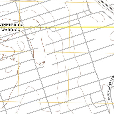 Pyote NE, TX (2012, 24000-Scale) Preview 3