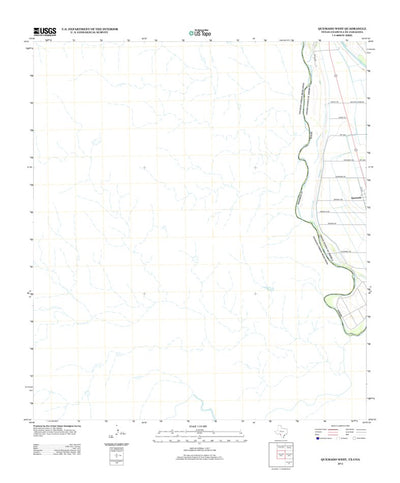 Quemado West, TX (2012, 24000-Scale) Preview 1