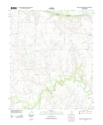 Riverland Cemetery, TX-OK (2013, 24000-Scale) Preview 1