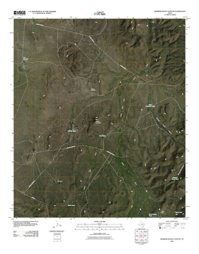 Robbers Roost Canyon, TX (2010, 24000-Scale) Preview 1