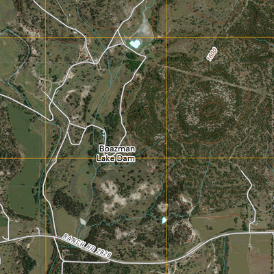 Rock Cliff Reservoir, TX (2010, 24000-Scale) Preview 2