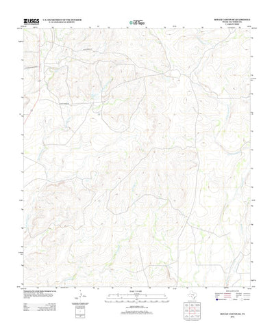 Rough Canyon SE, TX (2012, 24000-Scale) Preview 1