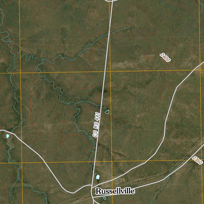 Russellville, TX (2010, 24000-Scale) Preview 2