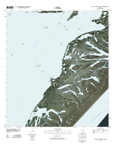 Saint Charles Bay SW, TX (2010, 24000-Scale) Preview 1