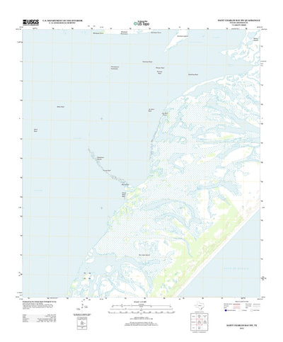 Saint Charles Bay SW, TX (2013, 24000-Scale) Preview 1