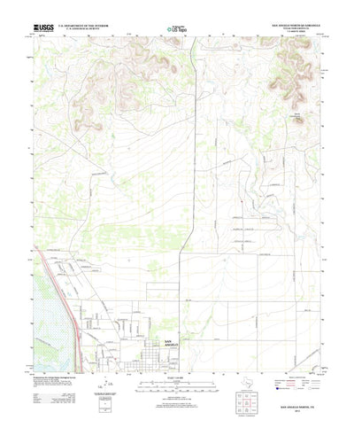 San Angelo North, TX (2012, 24000-Scale) Preview 1