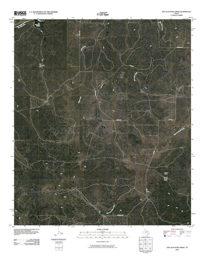 San Augustine Draw, TX (2010, 24000-Scale) Preview 1