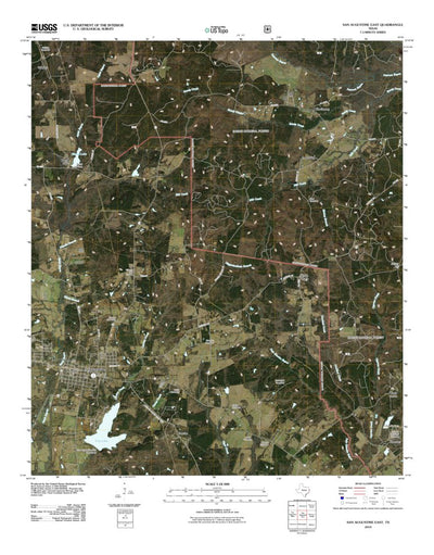 San Augustine East, TX (2010, 24000-Scale) Preview 1