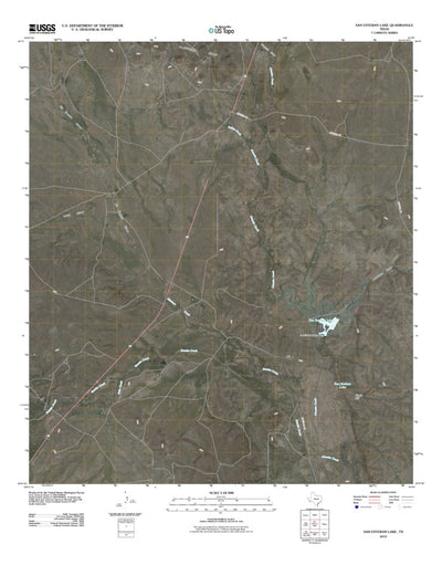 San Esteban Lake, TX (2010, 24000-Scale) Preview 1