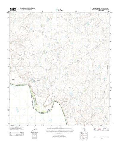 San Pedro Hill, TX (2013, 24000-Scale) Preview 1