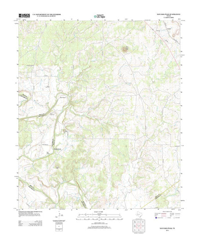 San Saba Peak, TX (2013, 24000-Scale) Preview 1